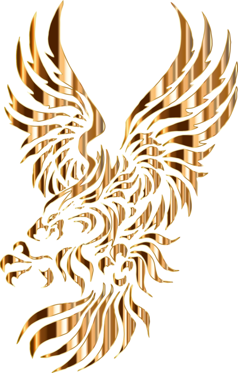 Eagle,fictional Character,wing - Bald Eagle Tribal Tattoo, HD Png Download - Transparent PNG Free Download