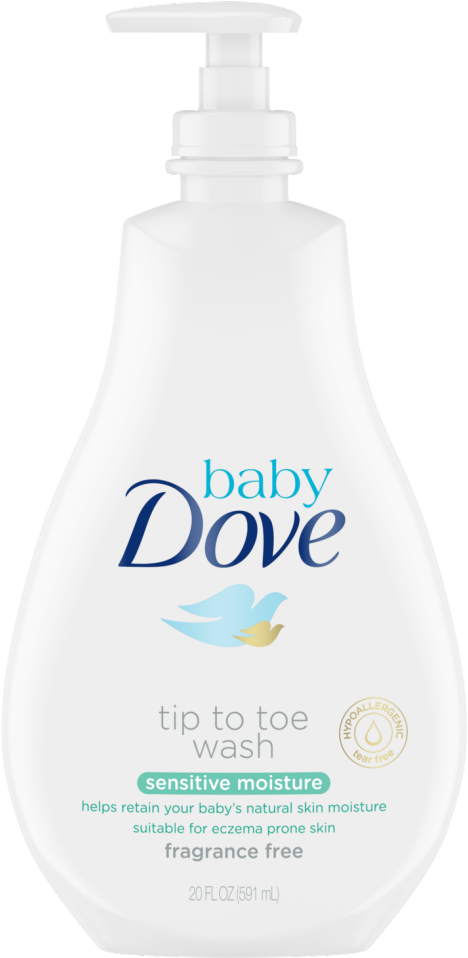 Baby Dove Tip To Toe Wash, HD Png Download - Transparent PNG Free Download