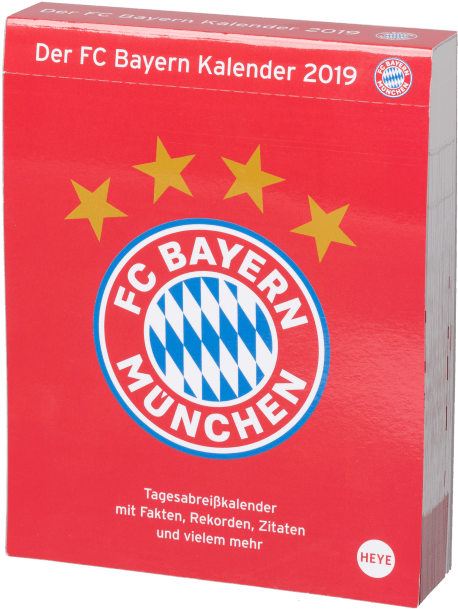 Fc Bayern Tear-off Calendar - Bayern Munich, HD Png Download - Transparent PNG Free Download