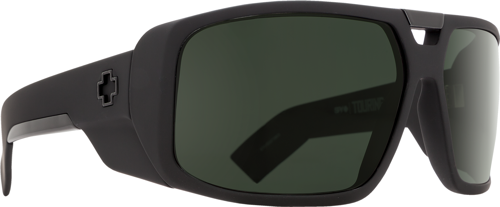 Soft Matte Black/happy Gray Green - Spy Sunglasses General, HD Png Download - Transparent PNG Free Download
