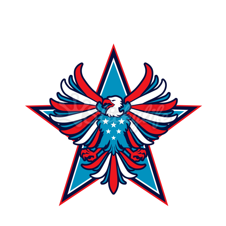 American Eagle Temporary Tattoo - Emblem, HD Png Download - Transparent PNG Free Download
