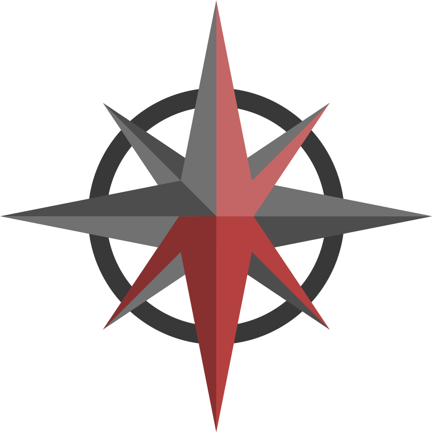 Tattoo Design By Egr For This Project - Compass With 8 Cardinal Points In Spanish, HD Png Download - Transparent PNG Free Download
