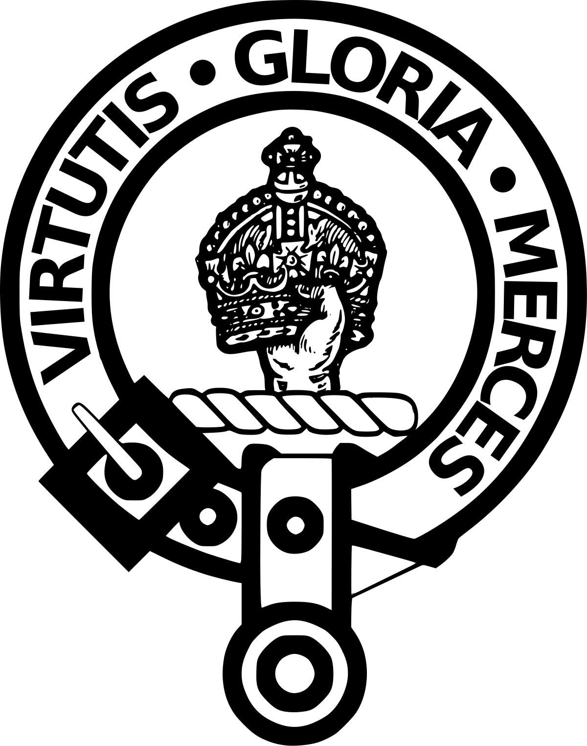 Grant Clan Crest Tattoo, HD Png Download - Transparent PNG Free Download