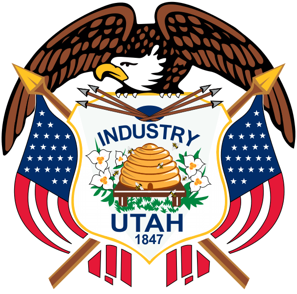 Coat Of Arms University Of Utah - Utah Seal Png, Transparent - Transparent PNG Free Download