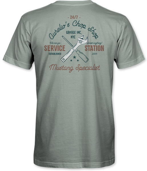 Aurelio"s Chop Shop" Class= - John Wick Tattoo Shirt, HD Png Download - Transparent PNG Free Download