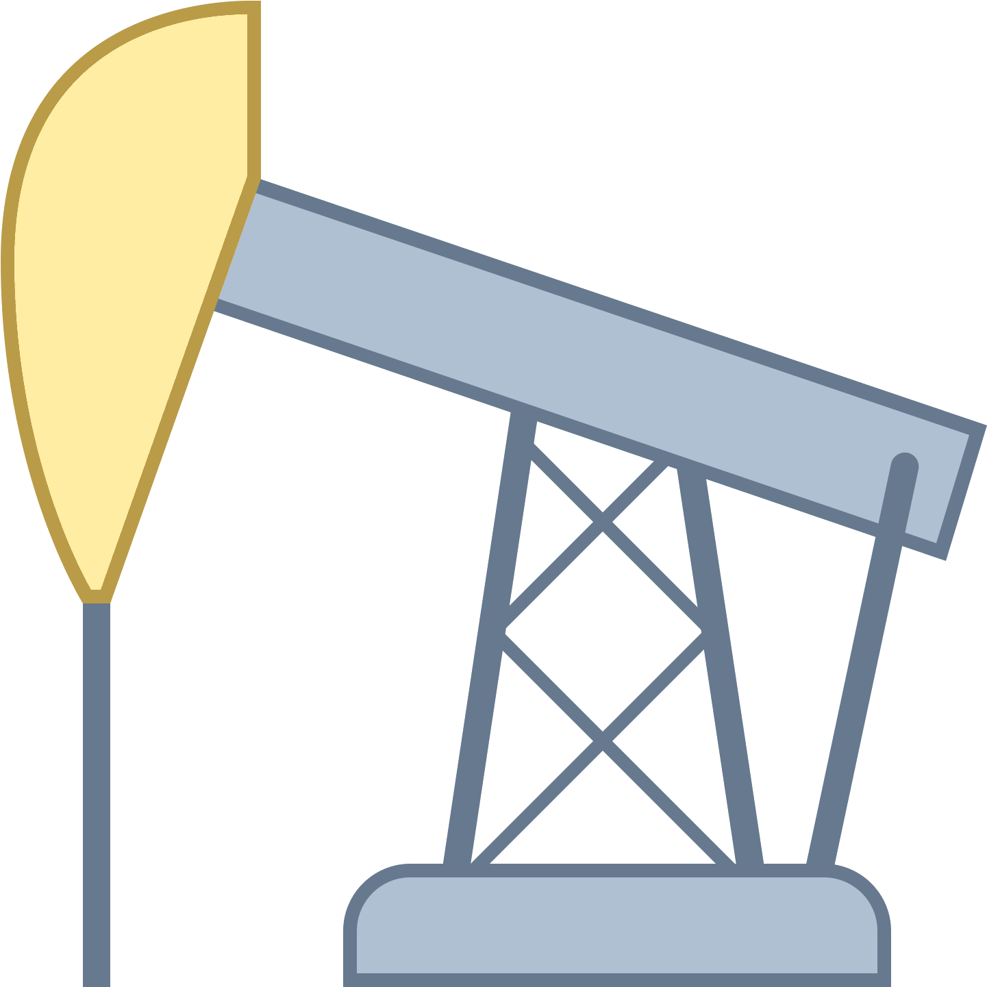 This Is An Oil Pump Jack Clipart , Png Download - Oil Pumps Cartoon, Transparent - Transparent PNG Free Download