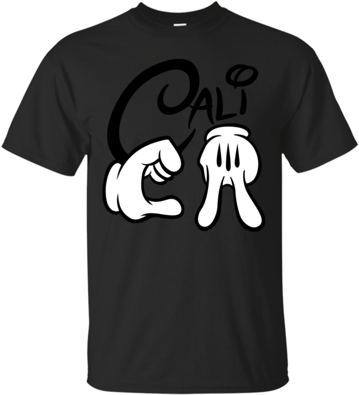 Cali Mickeymouse Hands Indian Elephant - Mickey Mouse Hands T Shirt, HD Png Download - Transparent PNG Free Download