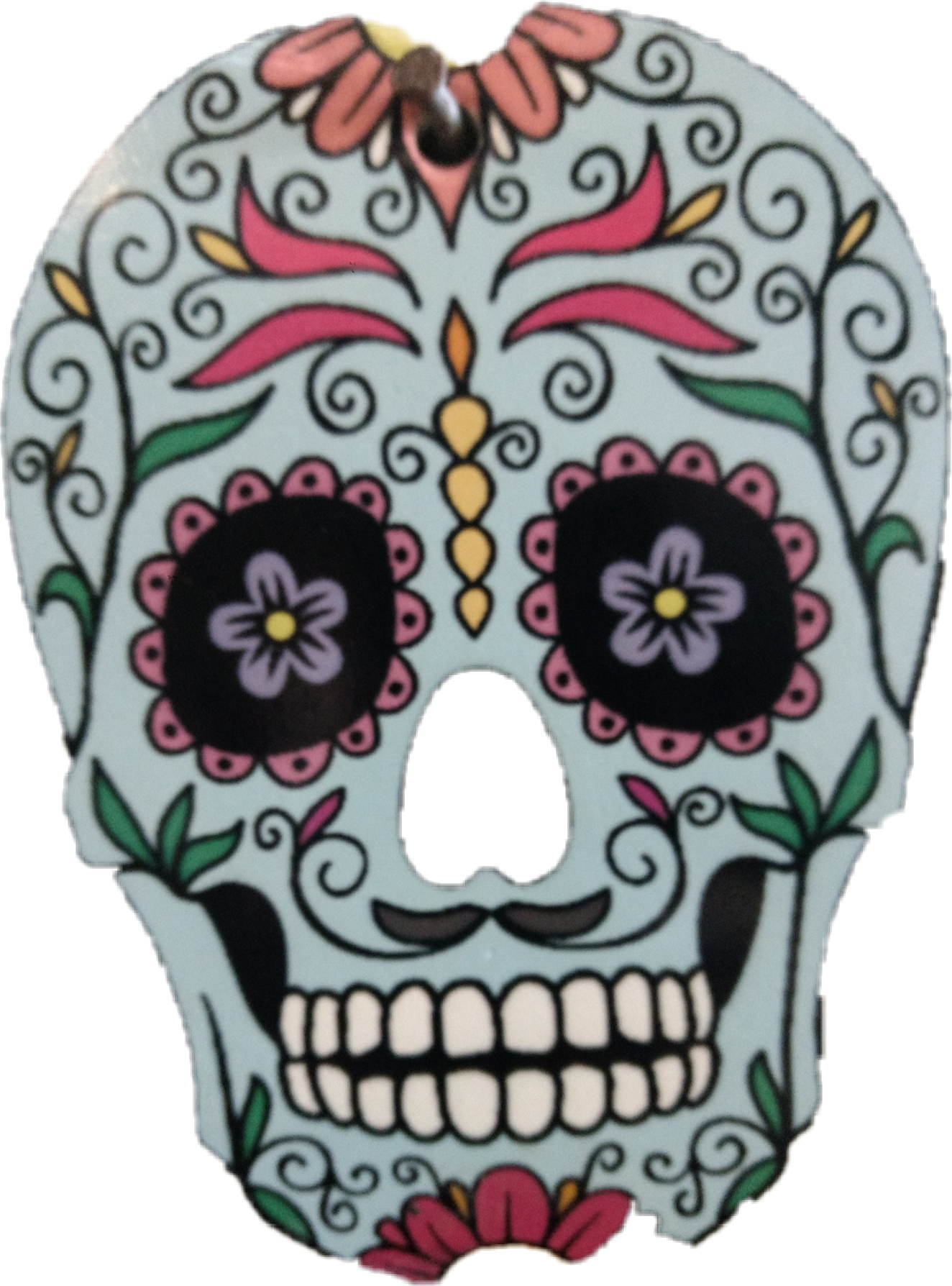 #skull #katrina #caveira #caveiramexicana - Santa Muerte Skull Tattoo, HD Png Download - Transparent PNG Free Download