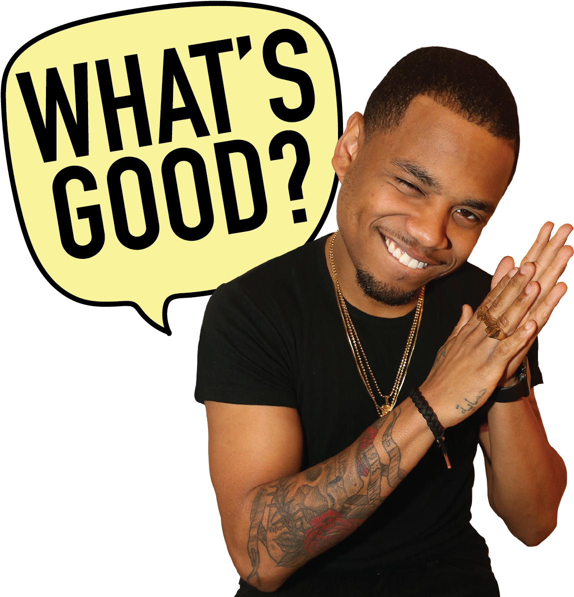 Tweet Picture - Mack Wilds Tattoos, HD Png Download - Transparent PNG Free Download
