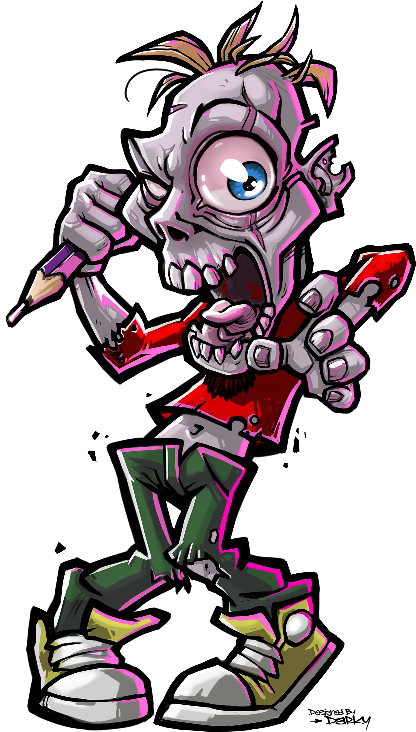 Graffiti Character Tattoo Designs, HD Png Download - Transparent PNG Free Download
