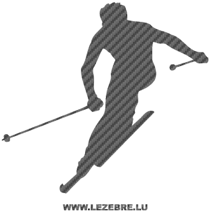 Skiing Graphic, HD Png Download - Transparent PNG Free Download