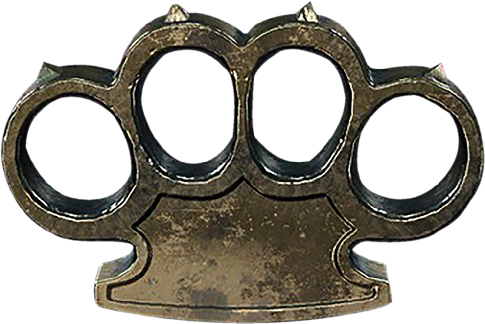 Brass Knuckles Tattoo Stencil, HD Png Download - Transparent PNG Free Download