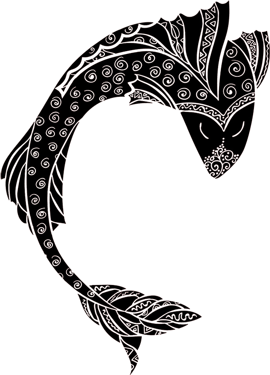 Hd Awesome Colorful Koi Fish Drawings Inspiration, HD Png Download - Transparent PNG Free Download