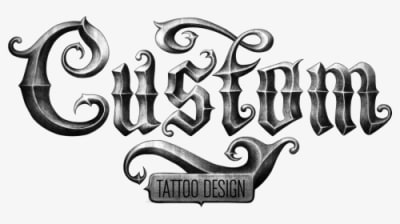 Drawing Dice Tattoo Design - Calligraphy, HD Png Download - Transparent PNG Free Download