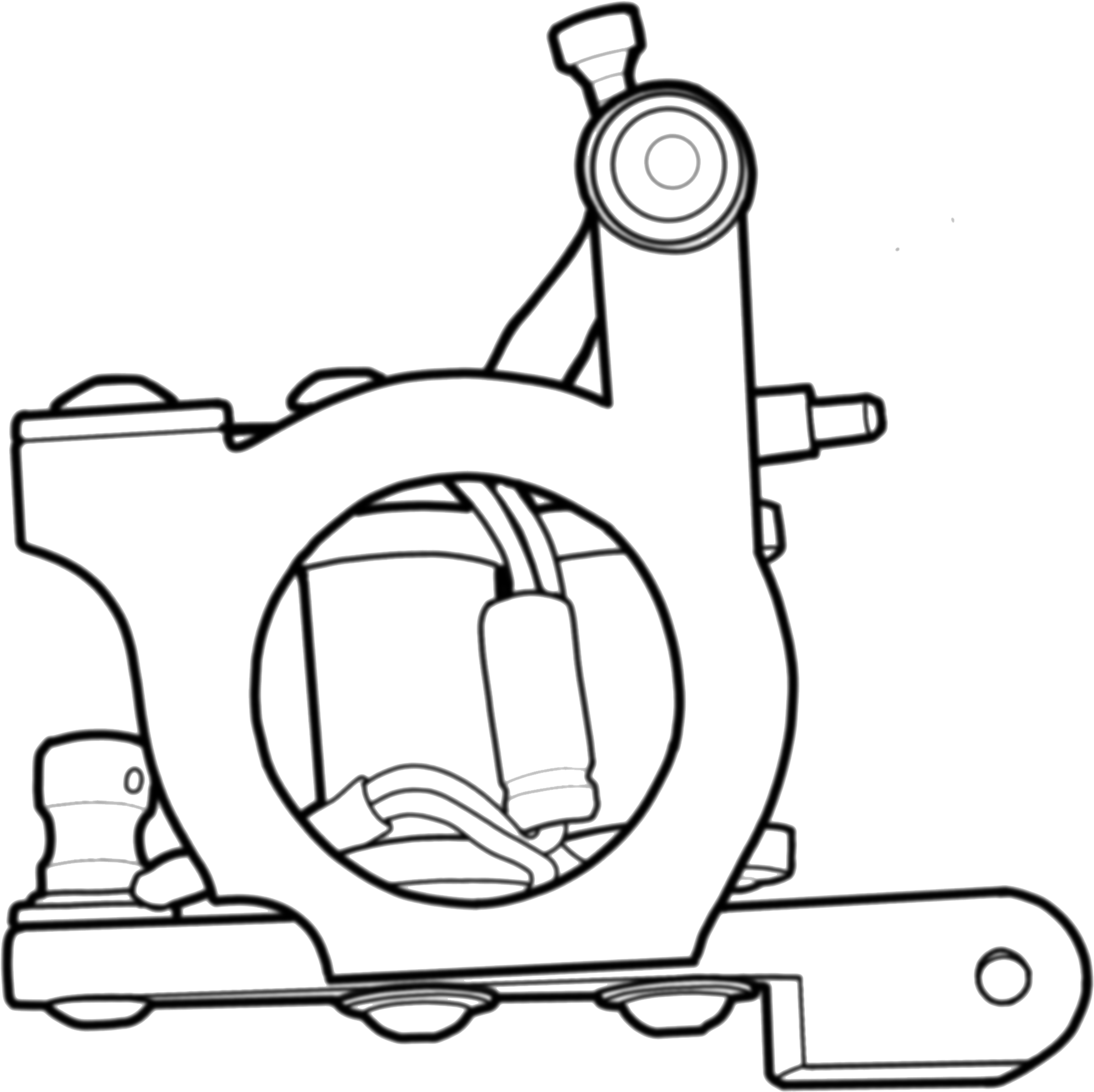 Jpg Freeuse Download Tattoo Machine Clipart - Tattoo Machine Clip Art, HD Png Download - Transparent PNG Free Download