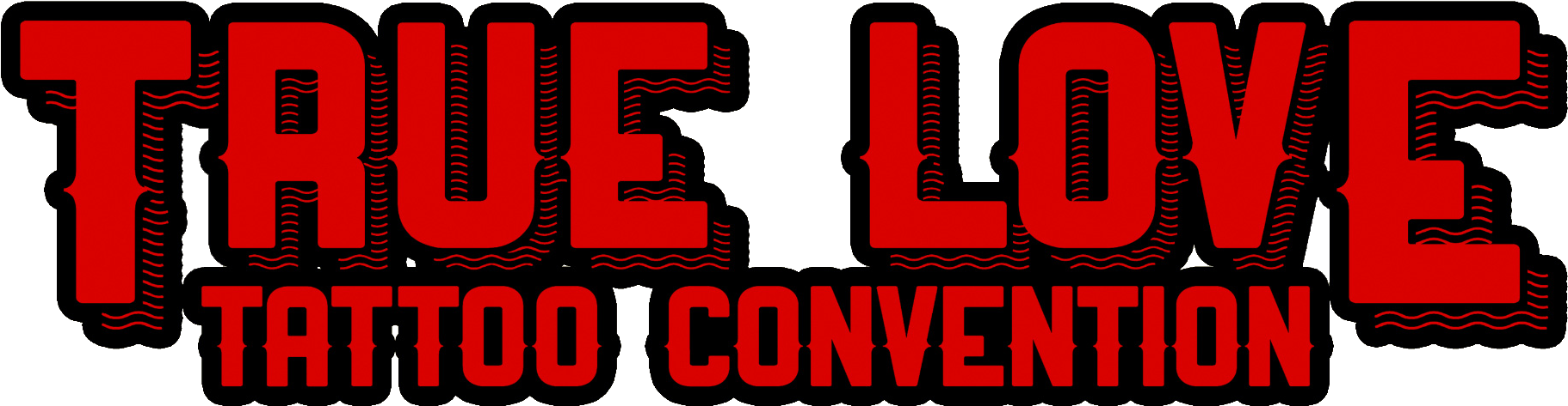 True Love Tattoo Convention Logo - Graphic Design, HD Png Download - Transparent PNG Free Download