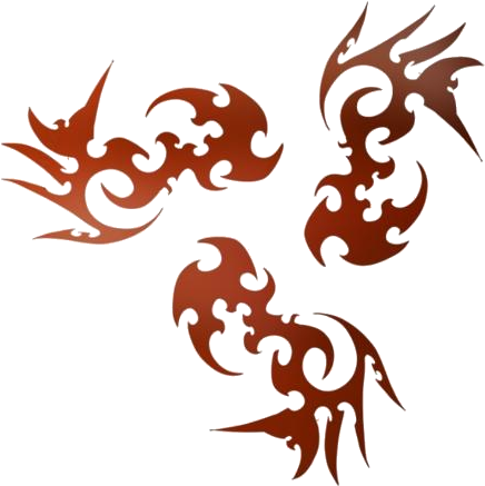 Tribal Design Tattoo Png, Transparent Tribal Design - Illustration, Png Download - Transparent PNG Free Download