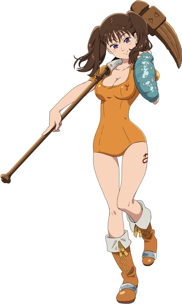 Diane Seven Deadly Sins Tattoo, Seven Deadly Sins Anime, - Diane Seven Deadly Sins, HD Png Download - Transparent PNG Free Download