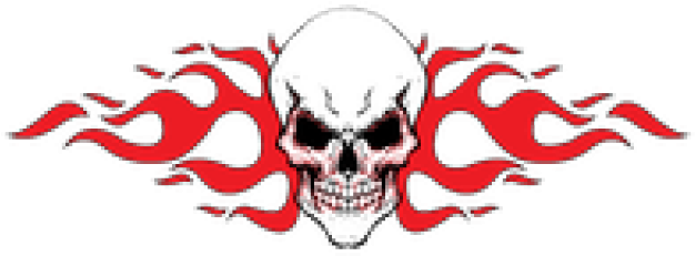 Tribal Skull Tattoos Png Transparent Images - Portable Network Graphics, Png Download - Transparent PNG Free Download