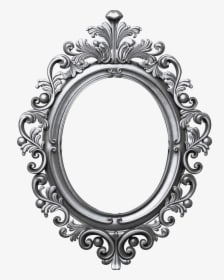 Picture Leaf Gold Tattoo Vintage Georgian Victorian - Oval Mirror Frame Png, Transparent - Transparent PNG Free Download