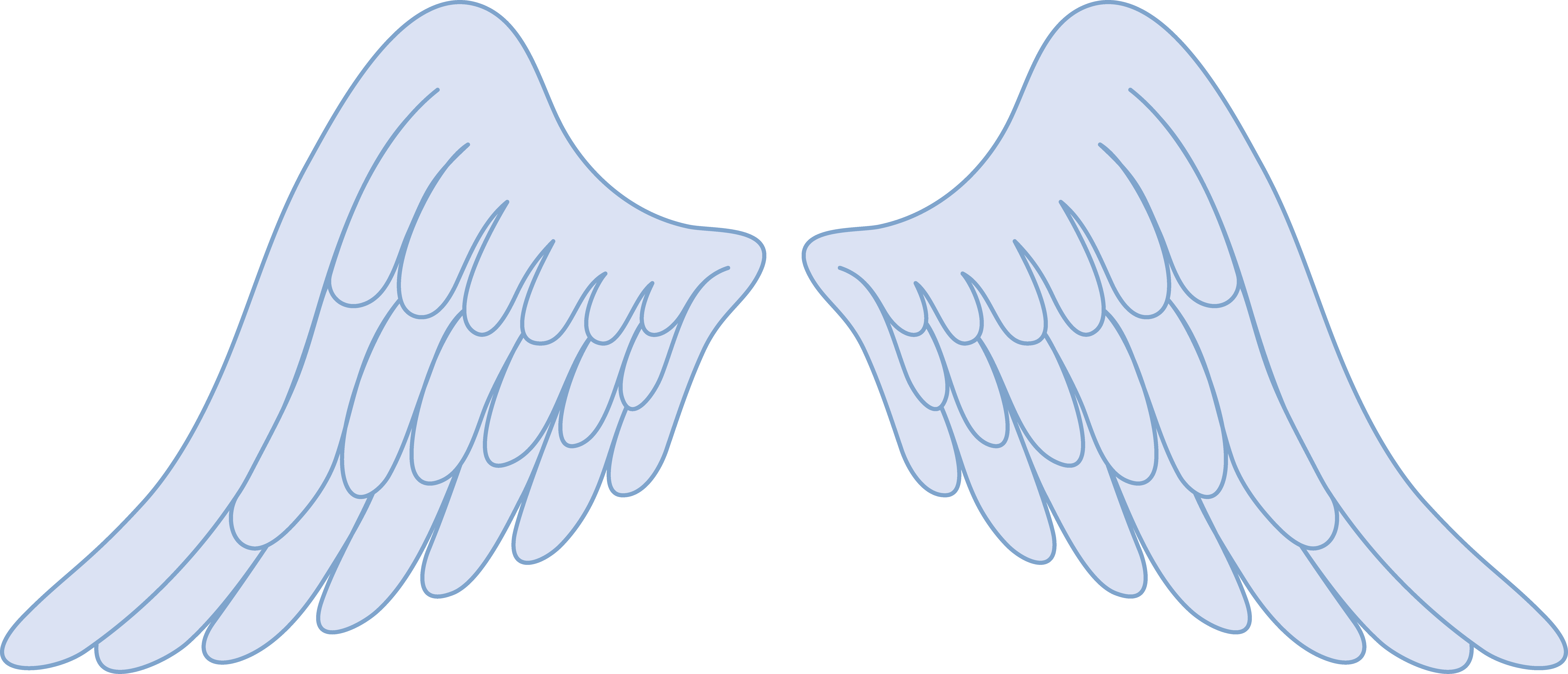 Angel Wing Clip Art Free Vector Of Angel Wings Tattoo, HD Png Download - Transparent PNG Free Download
