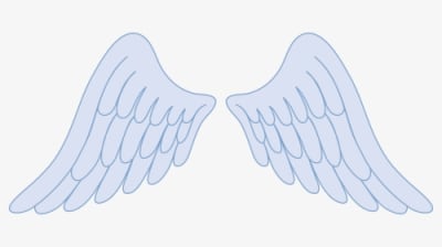 Angel Wing Clip Art Free Vector Of Angel Wings Tattoo, HD Png Download - Tattoo Transparent PNG Free Download