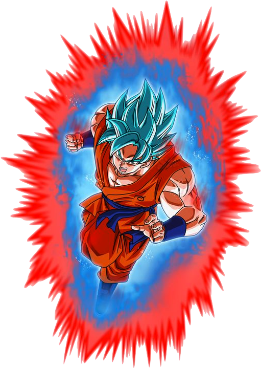 Goku Ssb Kaioken Tattoo , Png Download - Son Goku Ssj Blue Kayoken, Transparent - Transparent PNG Free Download