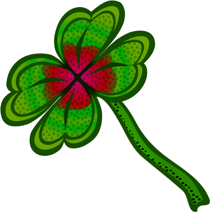 Shamrock Computer Icons Four Leaf Clover Tattoo Clip - Four-leaf Clover, HD Png Download - Transparent PNG Free Download