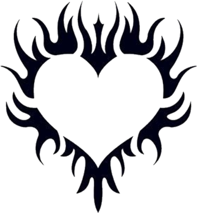 Tribal Heart Clipart, HD Png Download - Transparent PNG Free Download