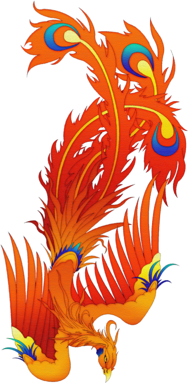 Phoenix Tattoos Background Png Images - Feng Huang Chinese Phoenix, Transparent - Transparent PNG Free Download