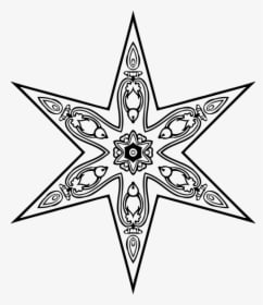 Transparent Grid Clipart - Occult 12 Point Star, HD Png Download - Tattoo Transparent PNG Free Download