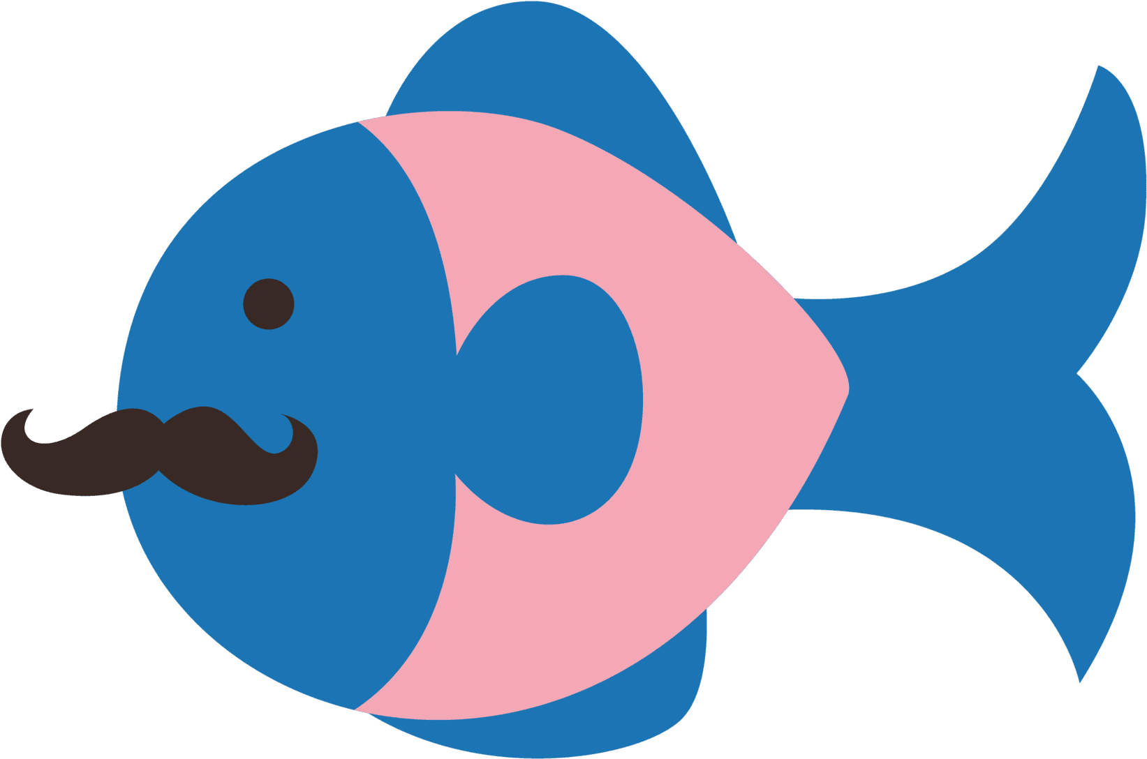 By Yenty Jap Fake Tattoo, Moustache Fish, HD Png Download - Transparent PNG Free Download