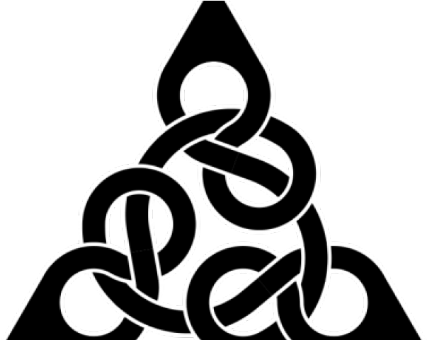Celtic Knot Tattoos Png - Celtic Knot Triangle, Transparent - Transparent PNG Free Download