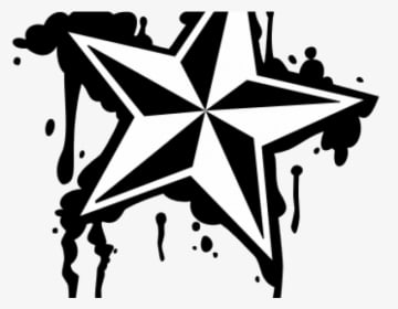Nautical Star Tattoos Png Transparent Images, Png Download - Transparent PNG Free Download