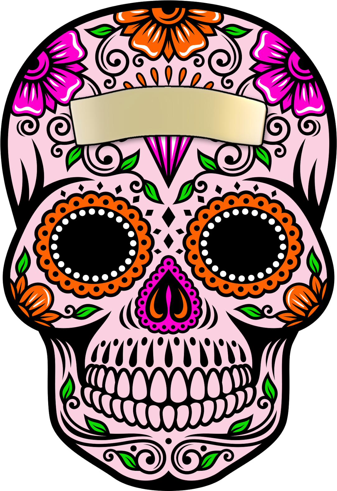 Mexico Clipart Dia De Los Muertos - Calavera Dia De Muertos Png, Transparent - Transparent PNG Free Download