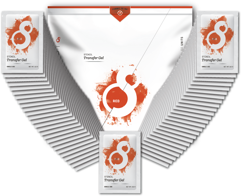 S8 Tattoo Stencil Transfer Solution 2 In 1 Formulation - Stencil, HD Png Download - Transparent PNG Free Download