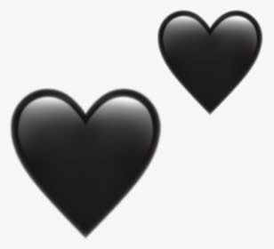 #black #blackheart🖤 #heart #love #sad #bad #alone - Heart, HD Png Download - Tattoo Transparent PNG Free Download