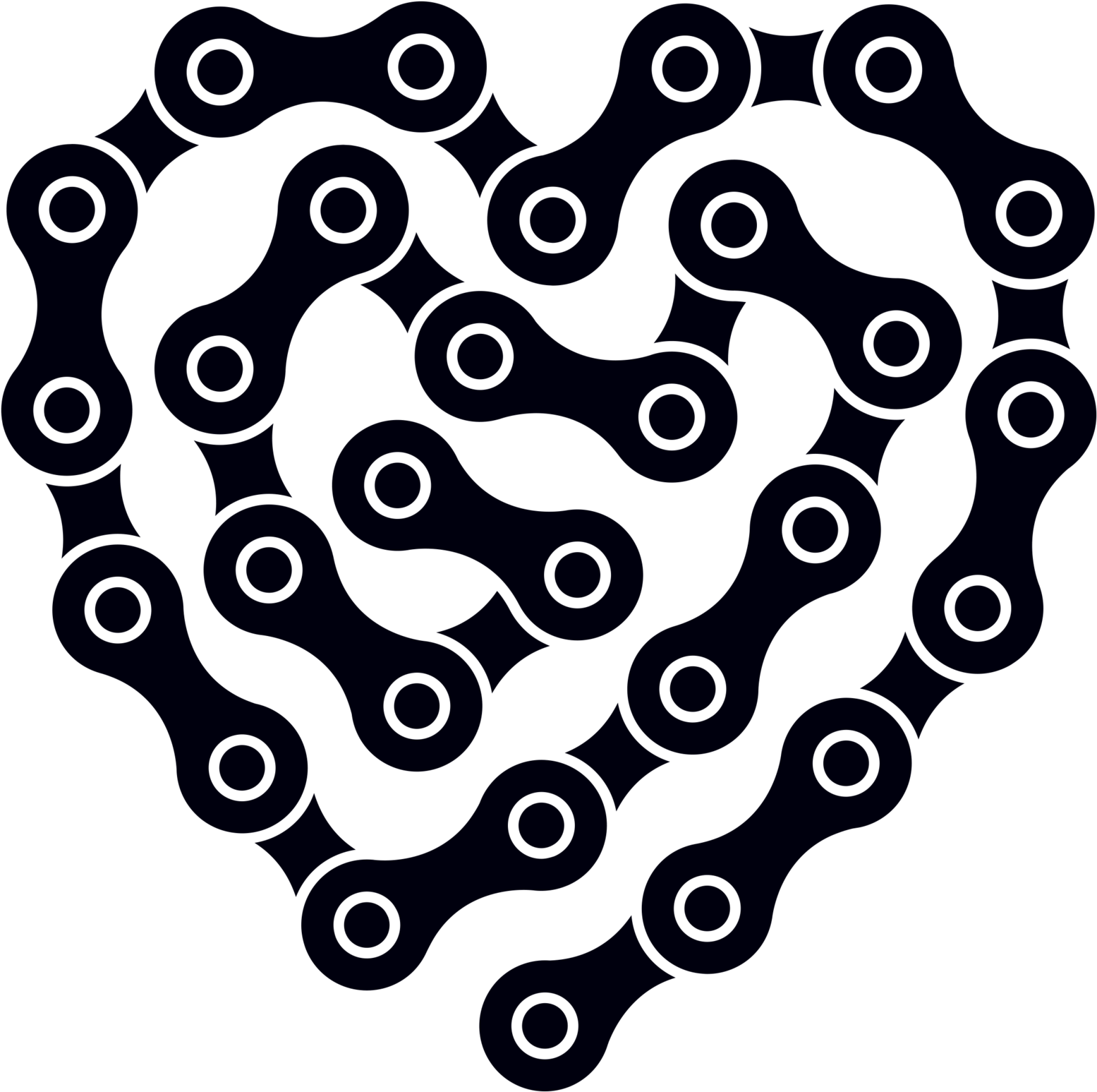 Clip Art Heart Links By Jennifer, HD Png Download - Transparent PNG Free Download