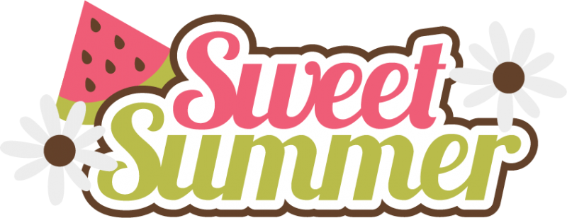 Sweet Summer Svg Scrapbook Title Watermelon Svg Files - Sweet Summer - Free Transparent PNG Clipart Images Download. - Transparent PNG Free Download