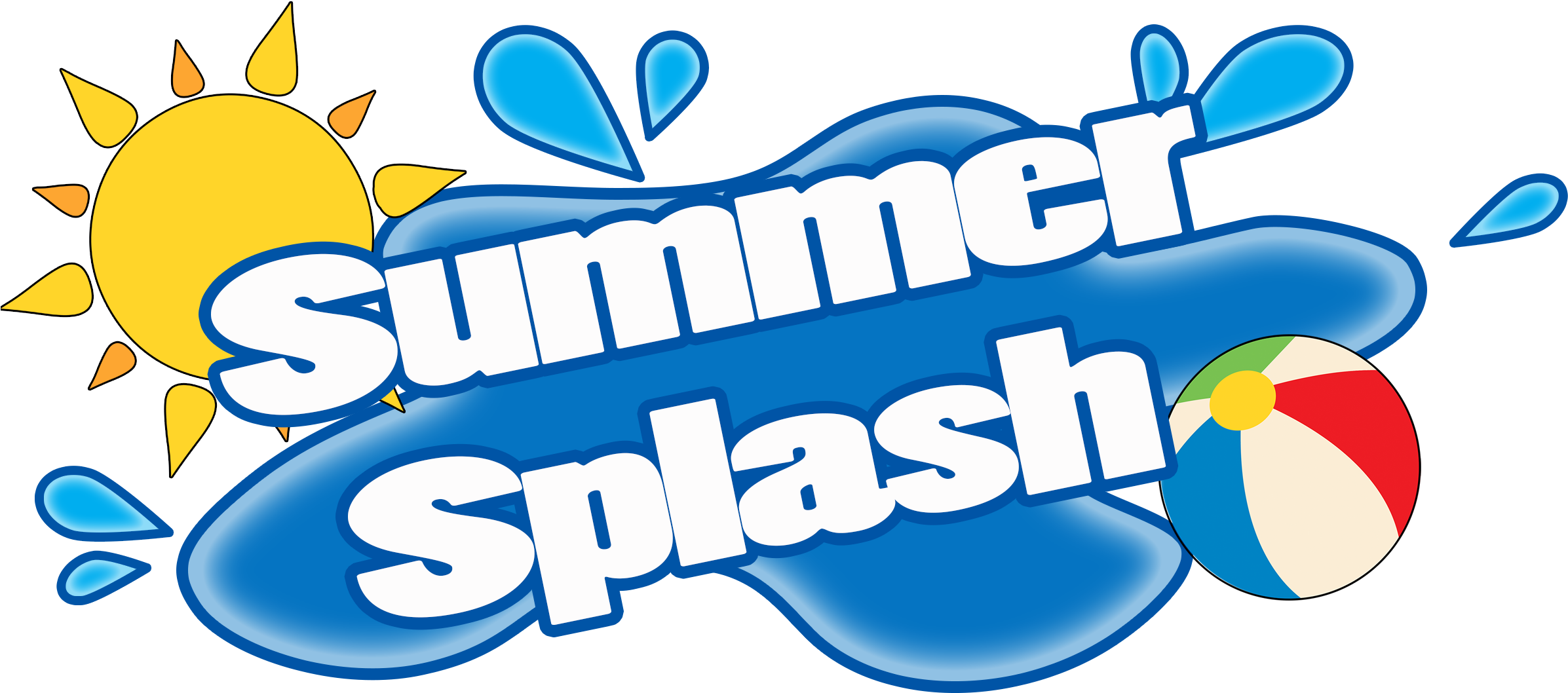 Summer Splash Clip Art Wwwpixsharkcom Images - Summer Splash - Free Transparent PNG Clipart Images Download. - Transparent PNG Free Download