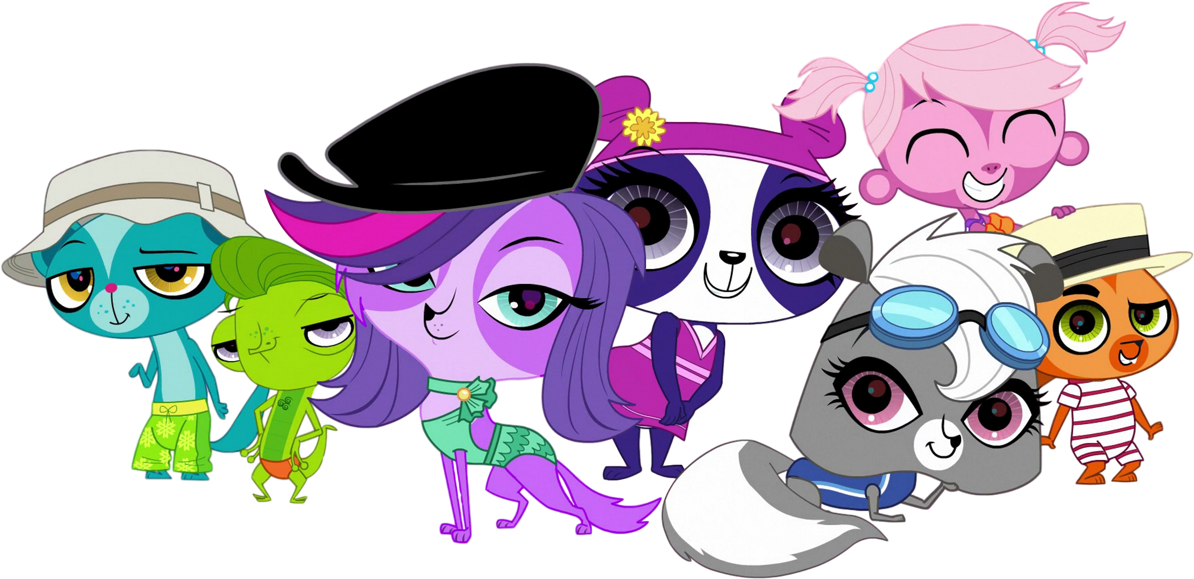 Summer Sensations By Awsomejosh13 - Littlest Pet Shop Summer Sunsations - Free Transparent PNG Clipart Images Download. - Transparent PNG Free Download