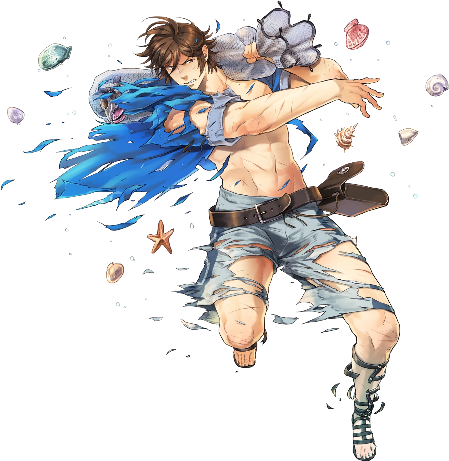 Gnvngh7 - Fire Emblem Frederick Summer - Free Transparent PNG Clipart Images Download. - Transparent PNG Free Download