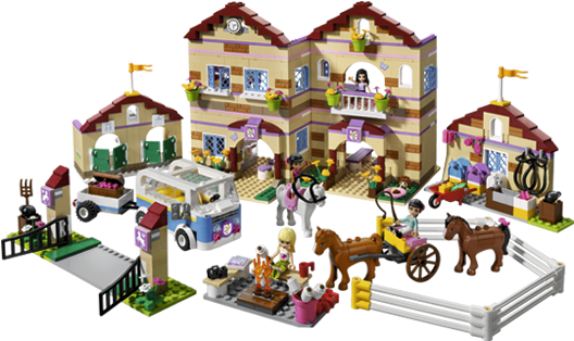 Lego Friends Summer Riding Camp - Lego Friends Summer Riding Camp 3185 - Free Transparent PNG Clipart Images Download. - Transparent PNG Free Download