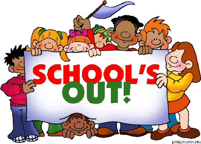 School Year End Clip Art - Schools Out For Summer - Free Transparent PNG Clipart Images Download. - Transparent PNG Free Download