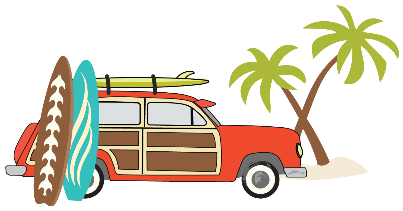 Slice In Half - Carta Bella Sticker 12 X 12 In. Summer Lovin' Element - Free Transparent PNG Clipart Images Download. - Transparent PNG Free Download