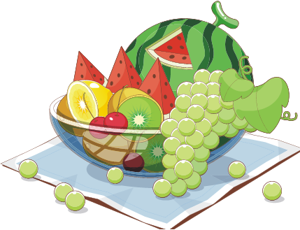 Buckwheat Month - Summer Fruits Clip Art - Free Transparent PNG Clipart Images Download. - Transparent PNG Free Download