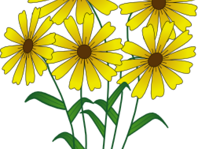 Wildflower Clipart Flowerss - Summer Flowers Cartoon - Free Transparent PNG Clipart Images Download. - Transparent PNG Free Download