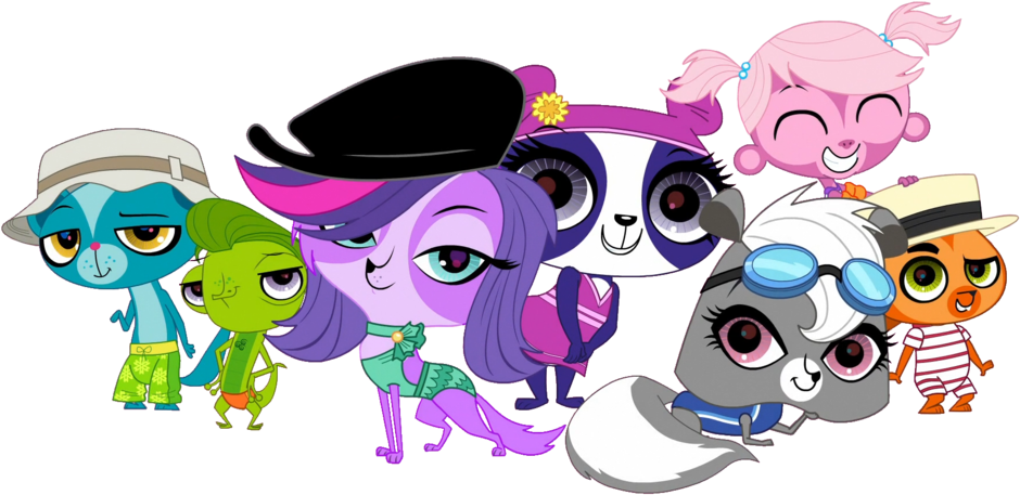 Lps Blythe Style's Summer Sunsation Vector By Emilynevla - Littlest Pet Shop Summer Sunsations - Free Transparent PNG Clipart Images Download. - Transparent PNG Free Download