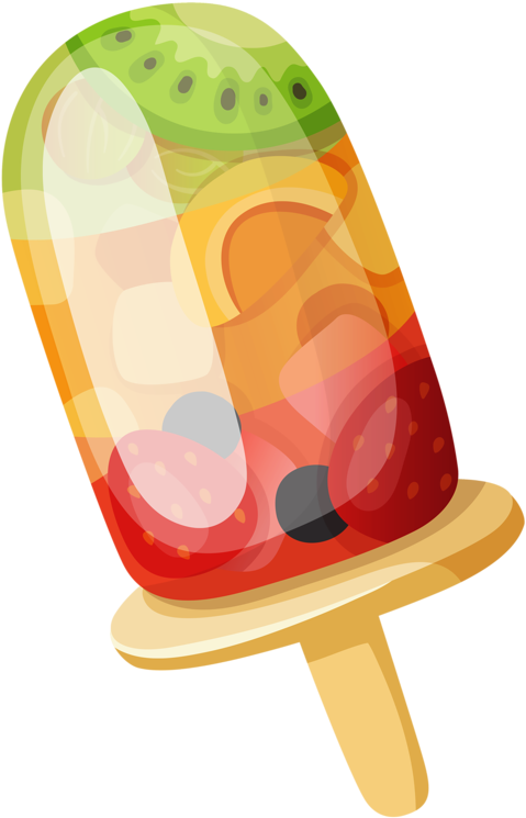 Glaces,ice Cream - Summer Fruit Clip Art - Free Transparent PNG Clipart Images Download. - Transparent PNG Free Download