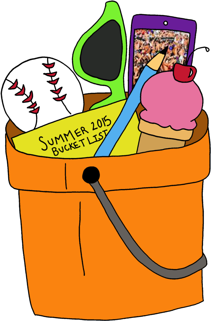 Bucket Clip Art Free Images - Cartoon Summer Bucket List - Free Transparent PNG Clipart Images Download. - Transparent PNG Free Download
